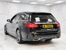USED 2019 69 MERCEDES-BENZ C-CLASS 1.5 C200 MHEV EQ Boost AMG Line (Premium) Estate 5dr Petrol G-Tronic+ Euro 6 (s/s) (198 ps) 2 KEYS, HALF LEATHER, NAV, DAB!