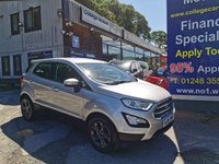 USED 2018 18 FORD ECOSPORT 2018/18 1.0T EcoBoost Zetec SUV 5dr Petrol Manual Euro 6 (s/s) (125 ps,Only  46000 Miles **************** ONLY 46000 MILES ******************