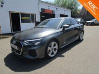 USED 2021 21 AUDI A3 1.5 TFSI 35 S line Saloon 4dr Petrol S Tronic Euro 6 (s/s) (150 ps) 