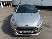 USED 2015 15 FORD FIESTA 1.0T EcoBoost Zetec Hatchback 5dr Petrol Manual Euro 5 (s/s) (100 ps) &pound;20 Road Tax A/C FSH 8 Stamps