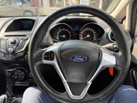 USED 2015 15 FORD FIESTA 1.0T EcoBoost Zetec Hatchback 5dr Petrol Manual Euro 5 (s/s) (100 ps) &pound;20 Road Tax A/C FSH 8 Stamps