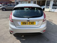 USED 2015 15 FORD FIESTA 1.0T EcoBoost Zetec Hatchback 5dr Petrol Manual Euro 5 (s/s) (100 ps) &pound;20 Road Tax A/C FSH 8 Stamps
