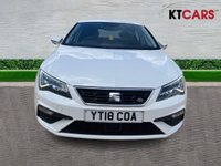 USED 2018 18 SEAT LEON 1.4 TSI FR Technology Hatchback 5dr Petrol Manual Euro 6 (s/s) (125 ps) Mot 25th June 2027, + Comprehensive History, 8 Services, + 2 Previous Owners, last keeper 2022, + 3 Months Warranty, + ULEZ compliant, + Sat nav, + Bluetooth, + DAB radio, + Rear sensors, + Climate control, + Auto lights/wipers, + Folding mirrors, + Adaptive cruise control, + USB/aux, + Autohold, + Apple carplay/android auto, + Isofix, + Alloys