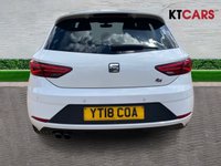 USED 2018 18 SEAT LEON 1.4 TSI FR Technology Hatchback 5dr Petrol Manual Euro 6 (s/s) (125 ps) Mot 25th June 2027, + Comprehensive History, 8 Services, + 2 Previous Owners, last keeper 2022, + 3 Months Warranty, + ULEZ compliant, + Sat nav, + Bluetooth, + DAB radio, + Rear sensors, + Climate control, + Auto lights/wipers, + Folding mirrors, + Adaptive cruise control, + USB/aux, + Autohold, + Apple carplay/android auto, + Isofix, + Alloys