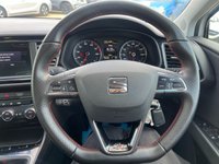 USED 2018 18 SEAT LEON 1.4 TSI FR Technology Hatchback 5dr Petrol Manual Euro 6 (s/s) (125 ps) Mot 25th June 2027, + Comprehensive History, 8 Services, + 2 Previous Owners, last keeper 2022, + 3 Months Warranty, + ULEZ compliant, + Sat nav, + Bluetooth, + DAB radio, + Rear sensors, + Climate control, + Auto lights/wipers, + Folding mirrors, + Adaptive cruise control, + USB/aux, + Autohold, + Apple carplay/android auto, + Isofix, + Alloys