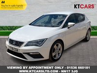 USED 2018 18 SEAT LEON 1.4 TSI FR Technology Hatchback 5dr Petrol Manual Euro 6 (s/s) (125 ps) Mot 25th June 2027, + Comprehensive History, 8 Services, + 2 Previous Owners, last keeper 2022, + 3 Months Warranty, + ULEZ compliant, + Sat nav, + Bluetooth, + DAB radio, + Rear sensors, + Climate control, + Auto lights/wipers, + Folding mirrors, + Adaptive cruise control, + USB/aux, + Autohold, + Apple carplay/android auto, + Isofix, + Alloys