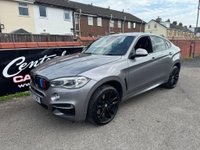 USED 2017 17 BMW X6 3.0 M50d SUV 5dr Diesel Auto xDrive Euro 6 (s/s) (381 ps) HUD - Harmon Kardon - Sunroof