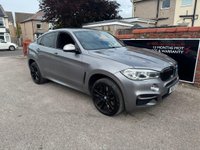 USED 2017 17 BMW X6 3.0 M50d SUV 5dr Diesel Auto xDrive Euro 6 (s/s) (381 ps) HUD - Harmon Kardon - Sunroof