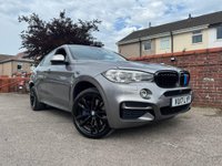 USED 2017 17 BMW X6 3.0 M50d SUV 5dr Diesel Auto xDrive Euro 6 (s/s) (381 ps) HUD - Harmon Kardon - Sunroof