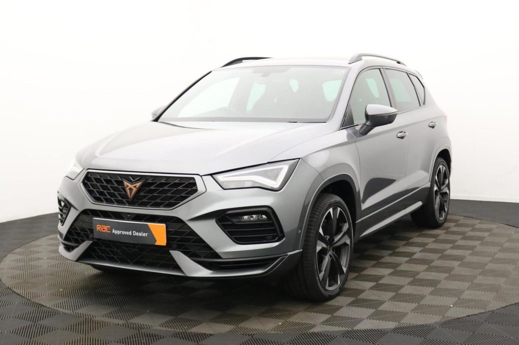 USED 2022 22 CUPRA ATECA 2.0 TSI VZ1 SUV 5dr Petrol DSG 4Drive Euro 6 (s/s) (300 ps) 4x4, Car Play, Sar Nav