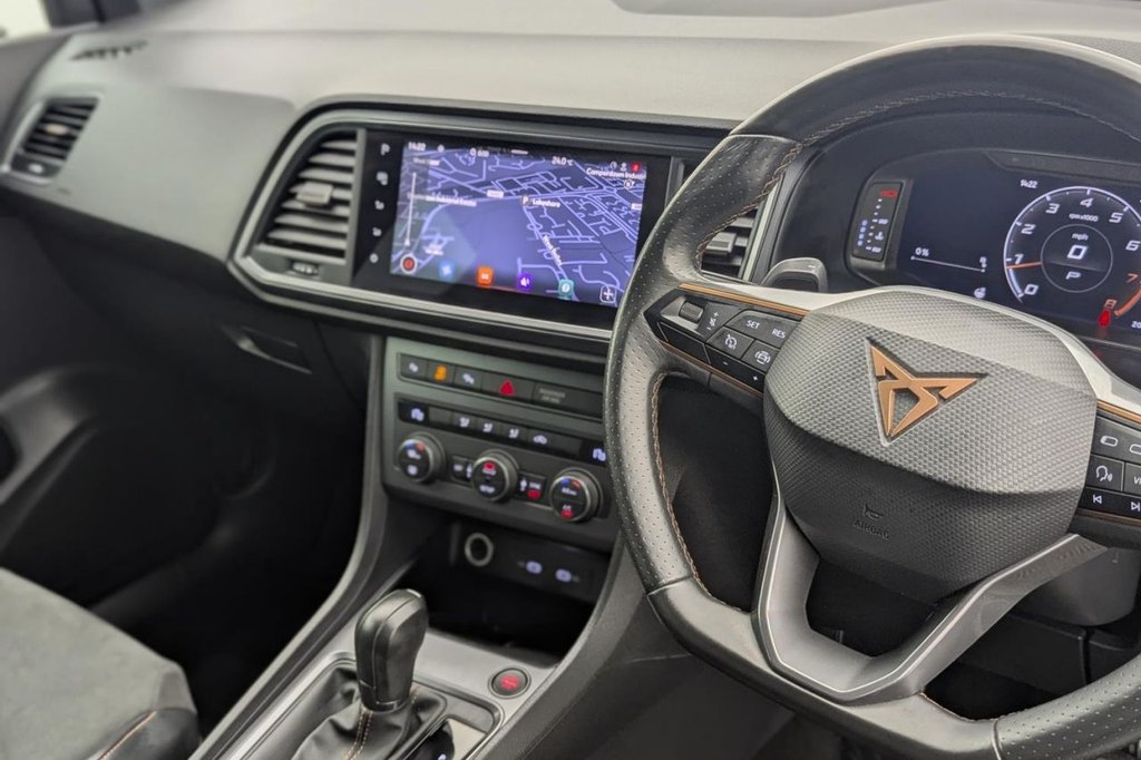 USED 2022 22 CUPRA ATECA 2.0 TSI VZ1 SUV 5dr Petrol DSG 4Drive Euro 6 (s/s) (300 ps) 4x4, Car Play, Sar Nav