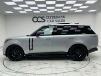 USED 2024 10 LAND ROVER RANGE ROVER 3.0 D350 MHEV SE SUV 5dr Diesel Auto 4WD Euro 6 (s/s) (350 ps) Finished In Hakuba Silver, This Range Rover Comes With Full Dealer History, Meridian Premium Sound System, 24" Alloy Wheels, Sliding Panoramic Roof, Full Leather Interior, 360 Degree Surround And Reverse Camera, Adaptive Air Suspension, Electric Heated Memory Seats, Side Steps, Privacy Glass, Heated Steering Wheel, 2 Keys, 12 Months MOT, 3 Months Warranty. Finance And Extended Warranty Available.