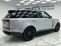 USED 2024 10 LAND ROVER RANGE ROVER 3.0 D350 MHEV SE SUV 5dr Diesel Auto 4WD Euro 6 (s/s) (350 ps) Finished In Hakuba Silver, This Range Rover Comes With Full Dealer History, Meridian Premium Sound System, 24" Alloy Wheels, Sliding Panoramic Roof, Full Leather Interior, 360 Degree Surround And Reverse Camera, Adaptive Air Suspension, Electric Heated Memory Seats, Side Steps, Privacy Glass, Heated Steering Wheel, 2 Keys, 12 Months MOT, 3 Months Warranty. Finance And Extended Warranty Available.