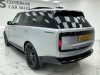 USED 2024 10 LAND ROVER RANGE ROVER 3.0 D350 MHEV SE SUV 5dr Diesel Auto 4WD Euro 6 (s/s) (350 ps) Finished In Hakuba Silver, This Range Rover Comes With Full Dealer History, Meridian Premium Sound System, 24" Alloy Wheels, Sliding Panoramic Roof, Full Leather Interior, 360 Degree Surround And Reverse Camera, Adaptive Air Suspension, Electric Heated Memory Seats, Side Steps, Privacy Glass, Heated Steering Wheel, 2 Keys, 12 Months MOT, 3 Months Warranty. Finance And Extended Warranty Available.