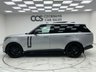 USED 2024 10 LAND ROVER RANGE ROVER 3.0 D350 MHEV SE SUV 5dr Diesel Auto 4WD Euro 6 (s/s) (350 ps) Finished In Hakuba Silver, This Range Rover Comes With Full Dealer History, Meridian Premium Sound System, 24" Alloy Wheels, Sliding Panoramic Roof, Full Leather Interior, 360 Degree Surround And Reverse Camera, Adaptive Air Suspension, Electric Heated Memory Seats, Side Steps, Privacy Glass, Heated Steering Wheel, 2 Keys, 12 Months MOT, 3 Months Warranty. Finance And Extended Warranty Available.