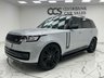 USED 2024 10 LAND ROVER RANGE ROVER 3.0 D350 MHEV SE SUV 5dr Diesel Auto 4WD Euro 6 (s/s) (350 ps) Finished In Hakuba Silver, This Range Rover Comes With Full Dealer History, Meridian Premium Sound System, 24" Alloy Wheels, Sliding Panoramic Roof, Full Leather Interior, 360 Degree Surround And Reverse Camera, Adaptive Air Suspension, Electric Heated Memory Seats, Side Steps, Privacy Glass, Heated Steering Wheel, 2 Keys, 12 Months MOT, 3 Months Warranty. Finance And Extended Warranty Available.