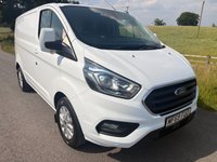 USED 2019 69 FORD TRANSIT CUSTOM 2.0 340 EcoBlue Limited Panel Van 5dr Diesel Manual L1 H1 Euro 6 (130 ps) FULL FORD SERVICE HISTORY