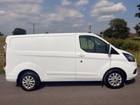 USED 2019 69 FORD TRANSIT CUSTOM 2.0 340 EcoBlue Limited Panel Van 5dr Diesel Manual L1 H1 Euro 6 (130 ps) FULL FORD SERVICE HISTORY
