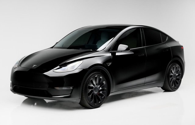 View our Tesla Model Y (Dual Motor) Long Range SUV 5dr Electric Auto 4WDE (384 bhp)