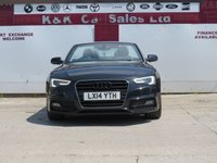 USED 2014 14 AUDI A5 CABRIOLET 2.0 TDI S line Special Edition Convertible 2dr Diesel Multitronic Euro 5 (s/s) (177 ps) 
