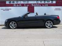 USED 2014 14 AUDI A5 CABRIOLET 2.0 TDI S line Special Edition Convertible 2dr Diesel Multitronic Euro 5 (s/s) (177 ps) 