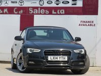 USED 2014 14 AUDI A5 CABRIOLET 2.0 TDI S line Special Edition Convertible 2dr Diesel Multitronic Euro 5 (s/s) (177 ps) 
