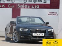 USED 2014 14 AUDI A5 CABRIOLET 2.0 TDI S line Special Edition Convertible 2dr Diesel Multitronic Euro 5 (s/s) (177 ps) 