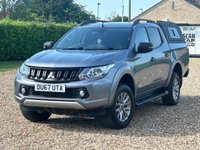 USED 2017 67 MITSUBISHI L200 2.4 DI-D DC Warrior Pickup Double Cab 4dr Diesel Auto 4WD Euro 6 (178 ps) 96621 miles no vat to pay