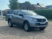 USED 2017 67 MITSUBISHI L200 2.4 DI-D DC Warrior Pickup Double Cab 4dr Diesel Auto 4WD Euro 6 (178 ps) 96621 miles no vat to pay