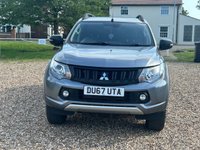 USED 2017 67 MITSUBISHI L200 2.4 DI-D DC Warrior Pickup Double Cab 4dr Diesel Auto 4WD Euro 6 (178 ps) 96621 miles no vat to pay