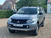 USED 2017 67 MITSUBISHI L200 2.4 DI-D DC Warrior Pickup Double Cab 4dr Diesel Auto 4WD Euro 6 (178 ps) 96621 miles no vat to pay