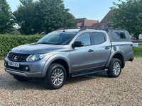 USED 2017 67 MITSUBISHI L200 2.4 DI-D DC Warrior Pickup Double Cab 4dr Diesel Auto 4WD Euro 6 (178 ps) 96621 miles no vat to pay