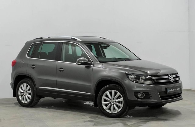View our Volkswagen Tiguan 2.0 TDI BlueMotion Tech Match SUV 5dr Diesel DSG 4WD Euro 5 (s/s) (140 ps)