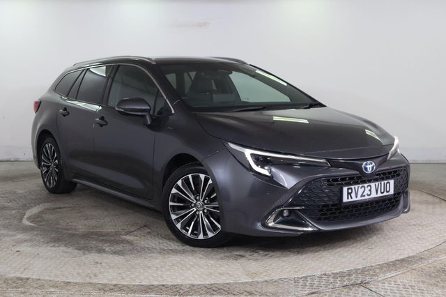 View our Toyota Corolla 1.8 VVT-h Design Touring Sports CVT Euro 6 (s/s) 5dr