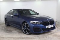 USED 2021 21 BMW 5 SERIES 2.0 520d MHT M Sport Steptronic Euro 6 (s/s) 4dr Reverse Camera, Heated Seats,