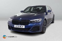 USED 2021 21 BMW 5 SERIES 2.0 520d MHT M Sport Steptronic Euro 6 (s/s) 4dr Reverse Camera, Heated Seats,