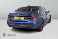 USED 2021 21 BMW 5 SERIES 2.0 520d MHT M Sport Steptronic Euro 6 (s/s) 4dr Reverse Camera, Heated Seats,