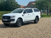USED 2018 68 FORD RANGER 3.2 TDCi Wildtrak Pickup Double Cab 4dr Diesel Auto 4WD Euro 5 (200 ps) 97632 miles no vat