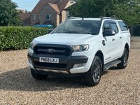 USED 2018 68 FORD RANGER 3.2 TDCi Wildtrak Pickup Double Cab 4dr Diesel Auto 4WD Euro 5 (200 ps) 97632 miles no vat