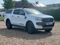 USED 2018 68 FORD RANGER 3.2 TDCi Wildtrak Pickup Double Cab 4dr Diesel Auto 4WD Euro 5 (200 ps) 97632 miles no vat