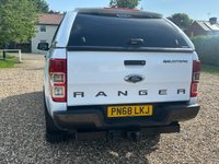 USED 2018 68 FORD RANGER 3.2 TDCi Wildtrak Pickup Double Cab 4dr Diesel Auto 4WD Euro 5 (200 ps) 97632 miles no vat
