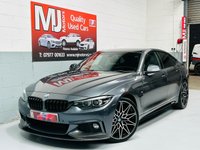 USED 2018 68 BMW 4 SERIES GRAN COUPE 2.0 420d M Sport Auto Euro 6 (s/s) 5dr 20" ALLOYS, M PERFORMANCE KIT
