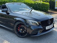 USED 2020 20 MERCEDES-BENZ C-CLASS 1.5 C200 MHEV AMG Line (Premium) Cabriolet 2dr Petrol G-Tronic+ Euro 6 (s/s) (198 ps) ULEX+CARPLAY+FINANCE+STUNNING+AUTO