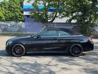 USED 2020 20 MERCEDES-BENZ C-CLASS 1.5 C200 MHEV AMG Line (Premium) Cabriolet 2dr Petrol G-Tronic+ Euro 6 (s/s) (198 ps) ULEX+CARPLAY+FINANCE+STUNNING+AUTO