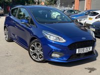 USED 2018 18 FORD FIESTA 1.0T EcoBoost ST-Line Hatchback 3dr Petrol Auto Euro 6 (s/s) (100 ps) APPLE CARPLAY - FULL SERV HIST