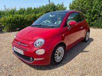 USED 2016 65 FIAT 500 0.9 TwinAir Lounge Hatchback 3dr Petrol Manual Euro 6 (s/s) (105 ps) Sat nav. Sunroof. Ulez