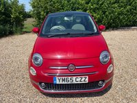 USED 2016 65 FIAT 500 0.9 TwinAir Lounge Hatchback 3dr Petrol Manual Euro 6 (s/s) (105 ps) Sat nav. Sunroof. Ulez
