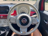 USED 2016 65 FIAT 500 0.9 TwinAir Lounge Hatchback 3dr Petrol Manual Euro 6 (s/s) (105 ps) Sat nav. Sunroof. Ulez