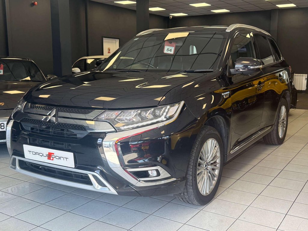 USED 2018 68 MITSUBISHI OUTLANDER 2.4 Outlander 4h PHEV CVT 4WD 5dr SH + 360 CAM + CARPLAY
