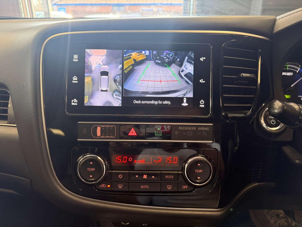 USED 2018 68 MITSUBISHI OUTLANDER 2.4 Outlander 4h PHEV CVT 4WD 5dr SH + 360 CAM + CARPLAY